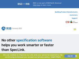 'bsdspeclink.com' screenshot