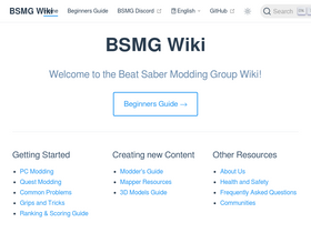 'bsmg.wiki' screenshot