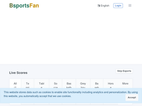'bsportsfan.com' screenshot