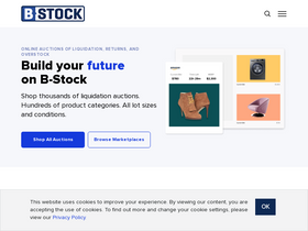 'bstock.com' screenshot