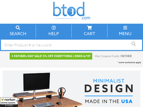 'btod.com' screenshot