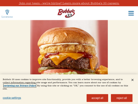 'bubbas33.com' screenshot