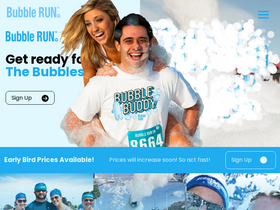 'bubblerun.com' screenshot