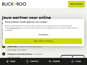 'buckaroo.nl' screenshot