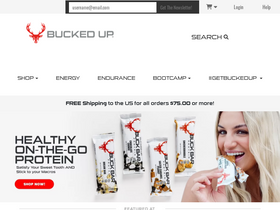 'buckedup.com' screenshot