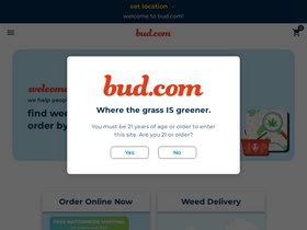 'bud.com' screenshot