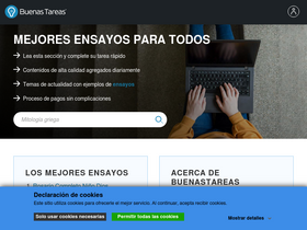'buenastareas.com' screenshot