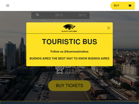 'buenosairesbus.com' screenshot