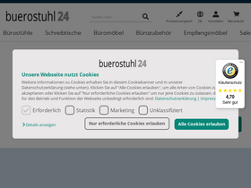 'buerostuhl24.com' screenshot