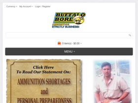 'buffalobore.com' screenshot
