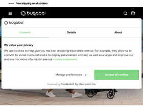 'bugaboo.com' screenshot