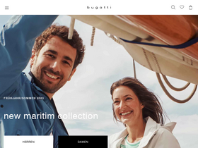 'bugatti-fashion.com' screenshot