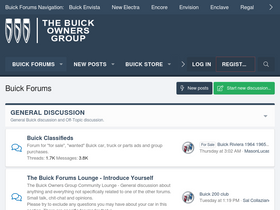 'buickforums.com' screenshot