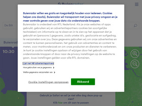 'buienradar.nl' screenshot