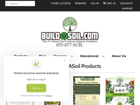 'buildasoil.com' screenshot