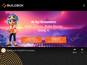 'buildbox.com' screenshot