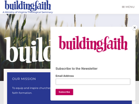'buildfaith.org' screenshot