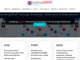 'buildingsmart.org' screenshot