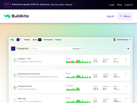 'buildkite.com' screenshot