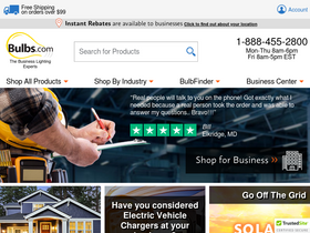 'bulbs.com' screenshot