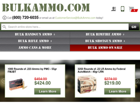 'bulkammo.com' screenshot
