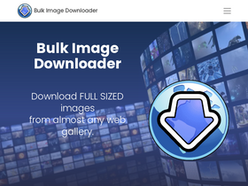 'bulkimagedownloader.com' screenshot
