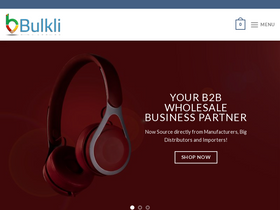 'bulkli.com' screenshot