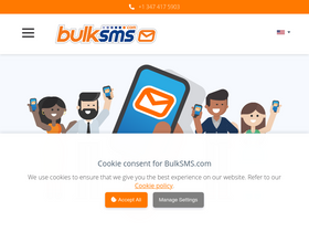 'bulksms.com' screenshot