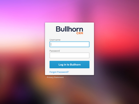 'bullhornstaffing.com' screenshot