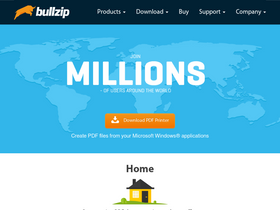 'bullzip.com' screenshot