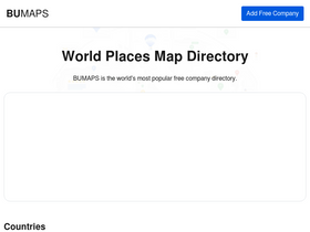 'bumaps.com' screenshot