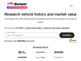 'bumper.com' screenshot