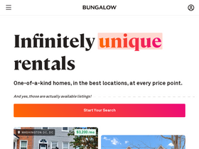 'bungalow.com' screenshot