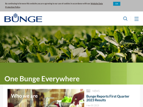 'bunge.com' screenshot