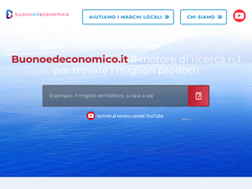 'buonoedeconomico.it' screenshot