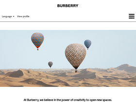 'burberrycareers.com' screenshot