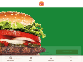 'burgerking.se' screenshot
