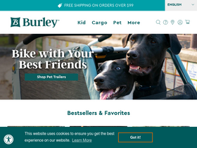 'burley.com' screenshot