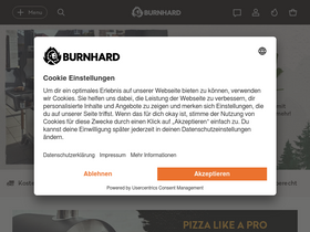 'burnhard.de' screenshot