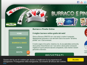 'burracoepinelle.com' screenshot