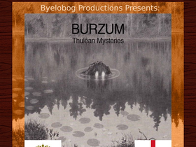 'burzum.org' screenshot