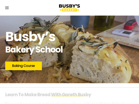 'busbysbakery.com' screenshot