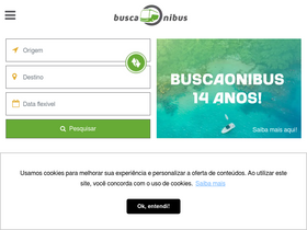 'buscaonibus.com.br' screenshot