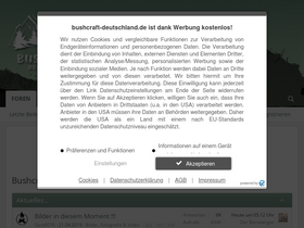 'bushcraft-deutschland.de' screenshot