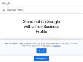 'business.site' screenshot