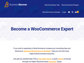 'businessbloomer.com' screenshot