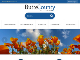 'buttecounty.net' screenshot