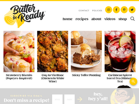 'butterbeready.com' screenshot