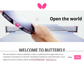 'butterfly-global.com' screenshot