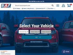 'buyautoparts.com' screenshot